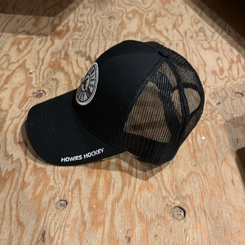 Howies Hockey Gray and Black Caps - Picture 2 of 7